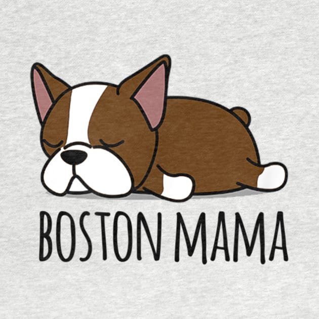 Boston Mama Lazy Dog by Xamgi